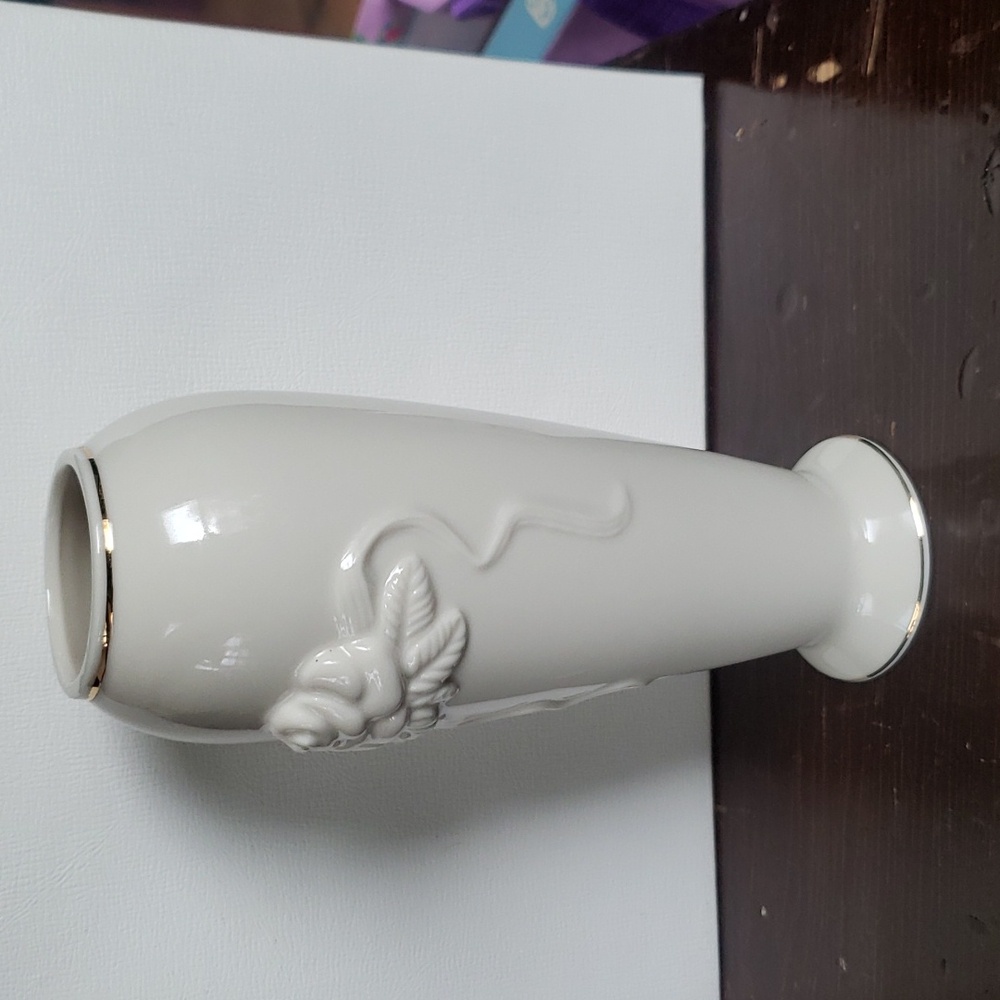 Lenox Rose Blossom Bud Vase - Picture 6 of 8